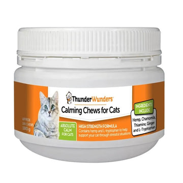 Thunder Wunders Calming Chews For Cats (180g) Thunder Wunders